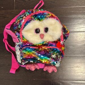 Ty Fashion Sequin Backpack - Owen the Owl